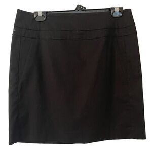Ann Taylor Black Pencil Skirt Size 8 Party Office